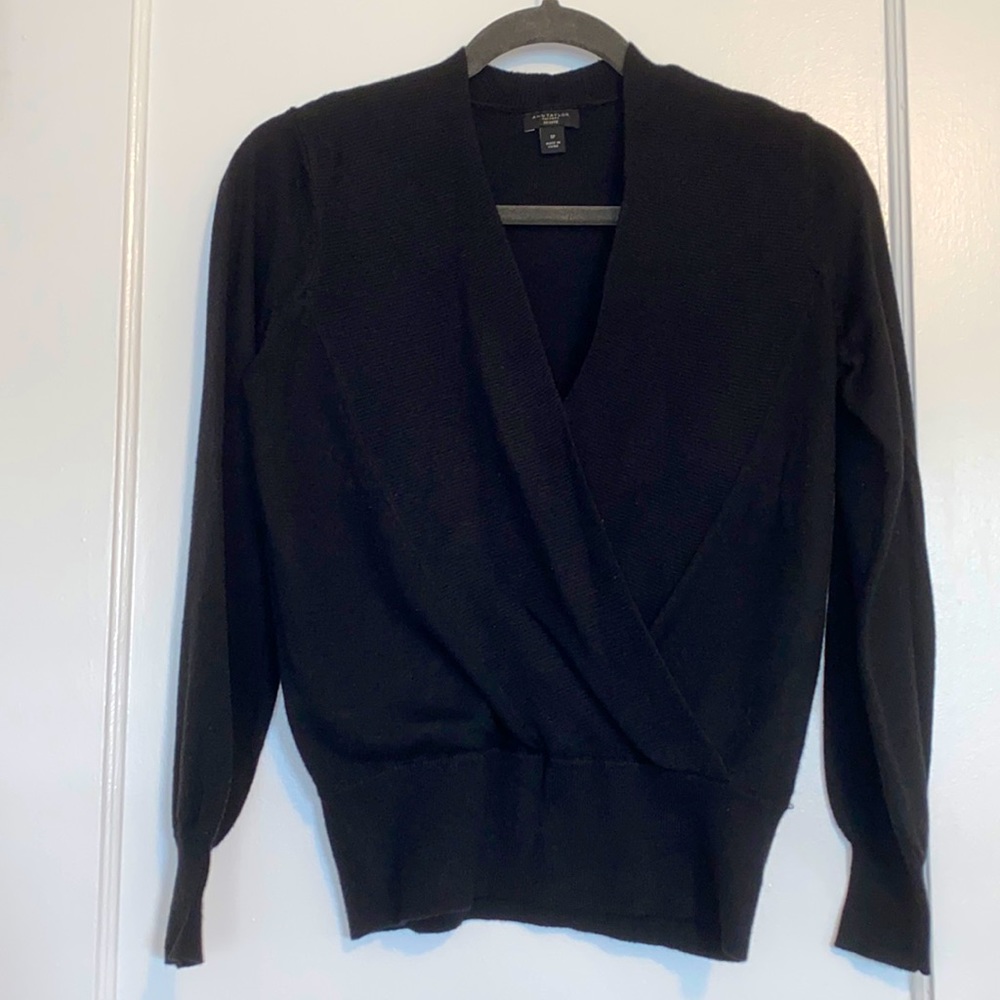 Ann Taylor Wrap Sweater
